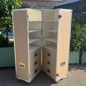LGi Flight case mobilier design